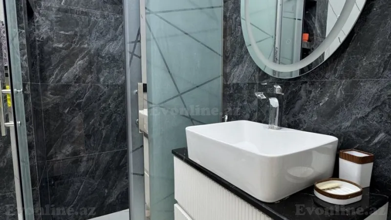 Kirayə verilir 3 otaqlı Mənzil Yeni tikili 90 m² Nəsimi r. - şəkil 17