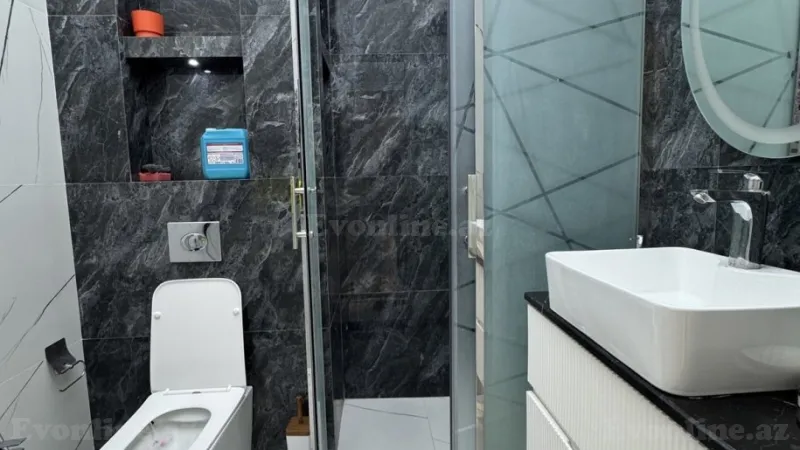 Kirayə verilir 3 otaqlı Mənzil Yeni tikili 90 m² Nəsimi r. - şəkil 18