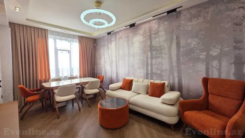 Satılır 3 otaqlı Mənzil Yeni tikili 80 m² Həzi Aslanov m. - şəkil 2