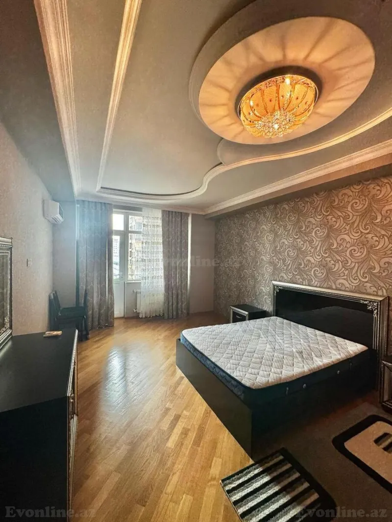 Kirayə verilir 3 otaqlı Mənzil Yeni tikili 165 m² Nərimanov r. - şəkil 4