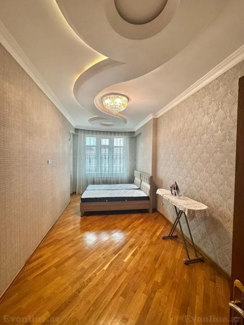 Kirayə verilir 3 otaqlı Mənzil Yeni tikili 165 m² Nərimanov r. - şəkil 5