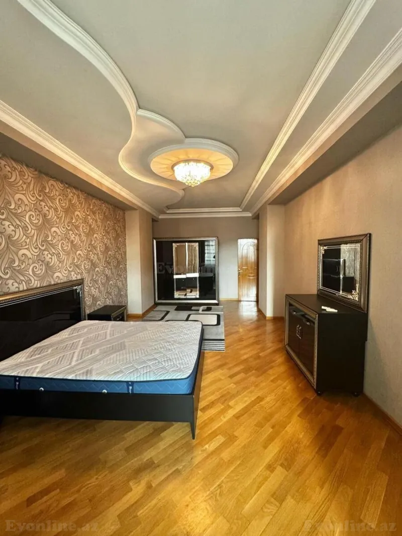 Kirayə verilir 3 otaqlı Mənzil Yeni tikili 165 m² Nərimanov r. - şəkil 7