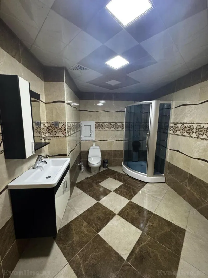 Kirayə verilir 3 otaqlı Mənzil Yeni tikili 165 m² Nərimanov r. - şəkil 8