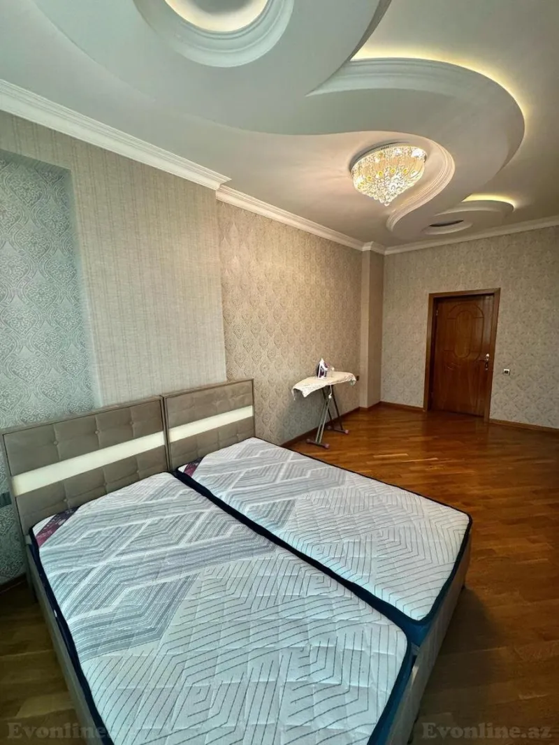 Kirayə verilir 3 otaqlı Mənzil Yeni tikili 165 m² Nərimanov r. - şəkil 9