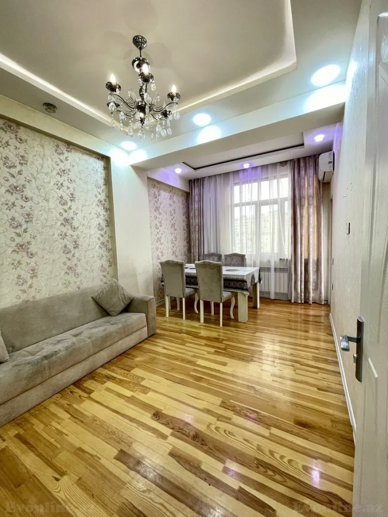 Kirayə verilir 2 otaqlı Mənzil Yeni tikili 55 m² Memar Əcəmi m. - şəkil 3