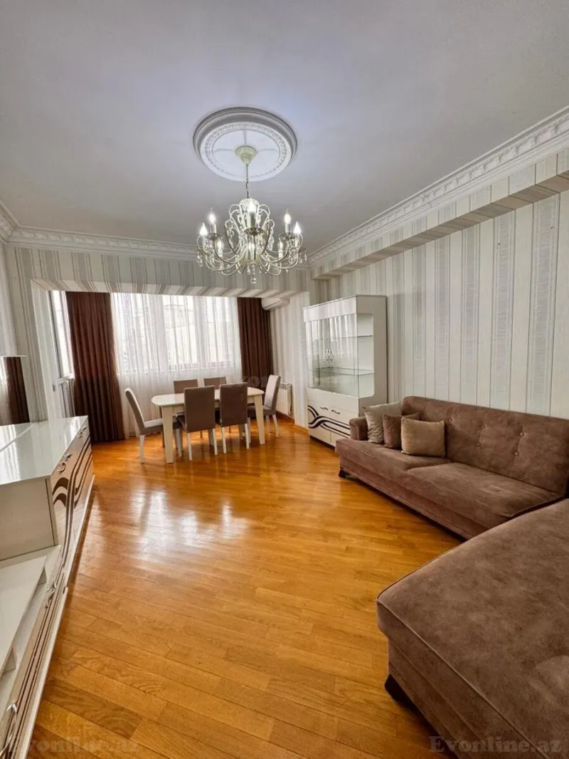 Kirayə verilir 3 otaqlı Mənzil Yeni tikili 100 m² Azadlıq prospekti m. - şəkil 2