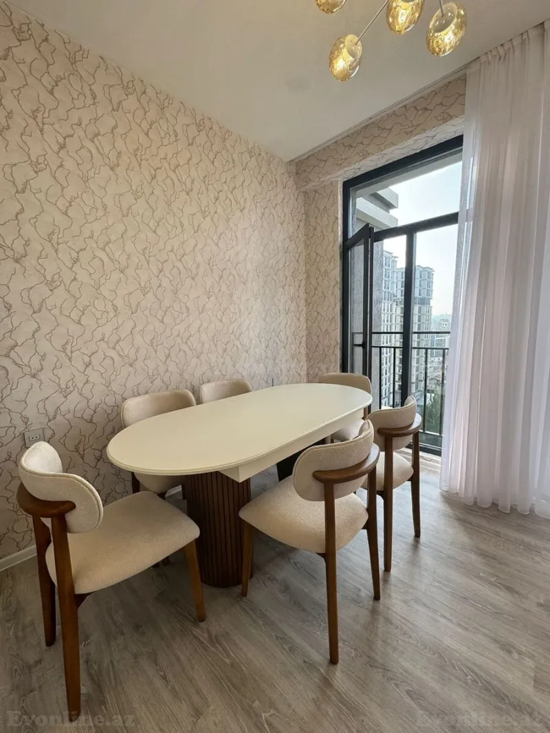 Kirayə verilir 2 otaqlı Mənzil Yeni tikili 65 m² Nəriman Nərimanov m. - şəkil 3