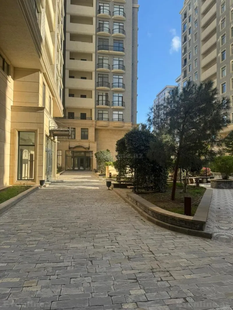 Kirayə verilir 3 otaqlı Mənzil Yeni tikili 80 m² Nəsimi r. - şəkil 2