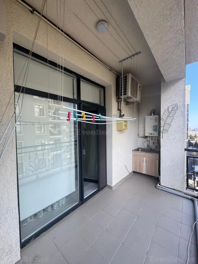 Kirayə verilir 3 otaqlı Mənzil Yeni tikili 80 m² Nəsimi r. - şəkil 3