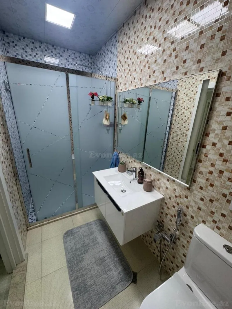 Kirayə verilir 3 otaqlı Mənzil Yeni tikili 80 m² Nəsimi r. - şəkil 5