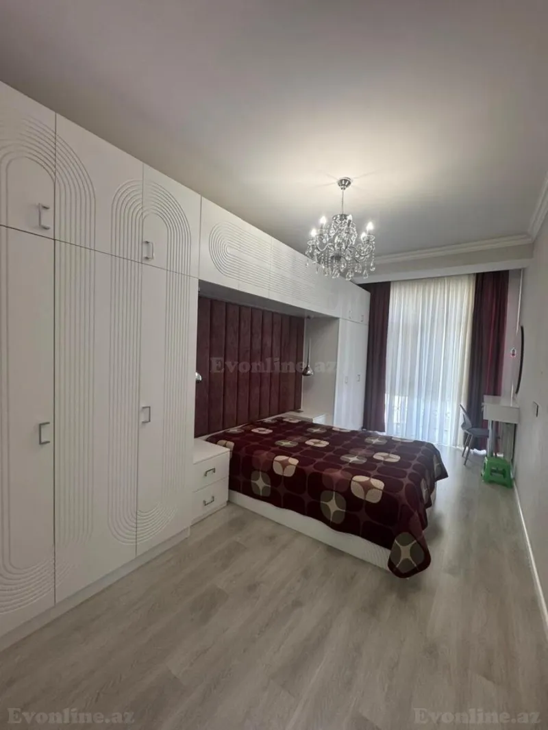 Kirayə verilir 3 otaqlı Mənzil Yeni tikili 80 m² Nəsimi r. - şəkil 6