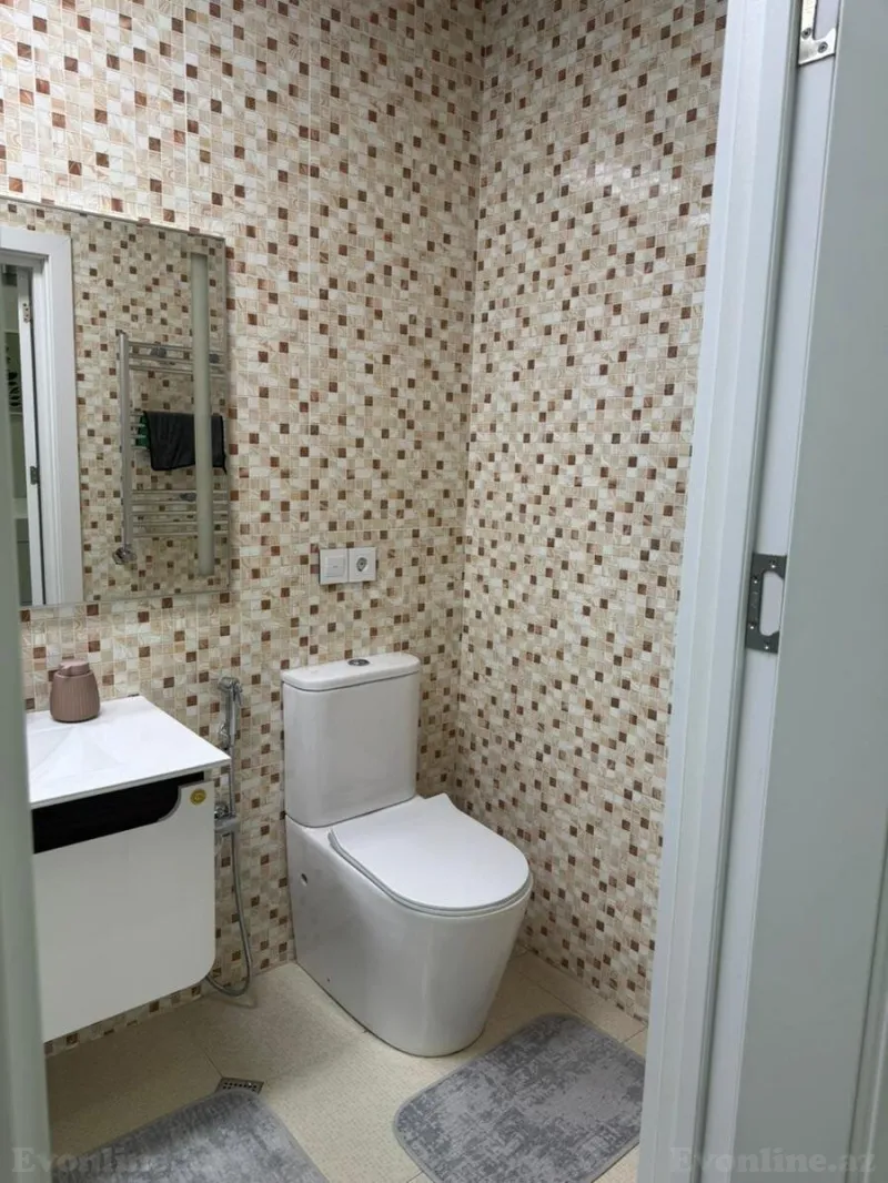 Kirayə verilir 3 otaqlı Mənzil Yeni tikili 80 m² Nəsimi r. - şəkil 11