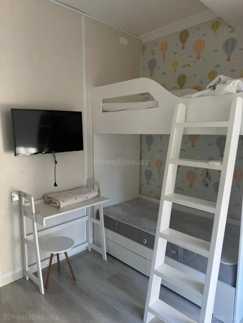 Kirayə verilir 3 otaqlı Mənzil Yeni tikili 80 m² Nəsimi r. - şəkil 16