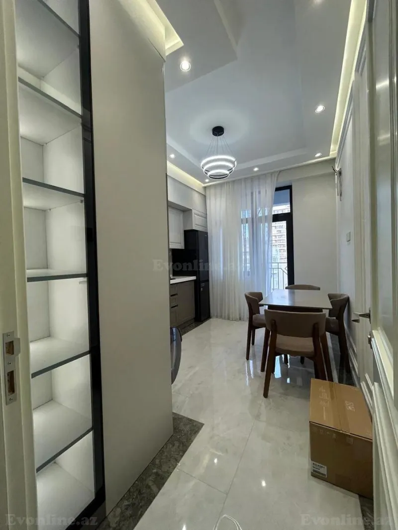 Kirayə verilir 3 otaqlı Mənzil Yeni tikili 110 m² Nərimanov r. - şəkil 4