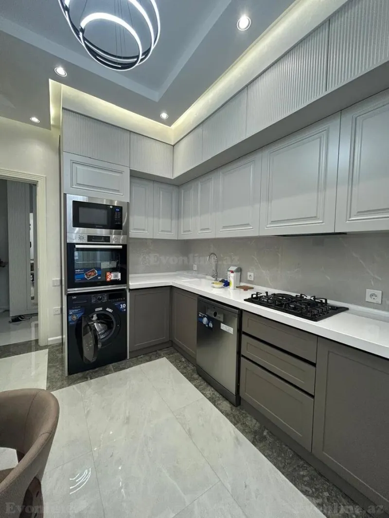 Kirayə verilir 3 otaqlı Mənzil Yeni tikili 110 m² Nərimanov r. - şəkil 5