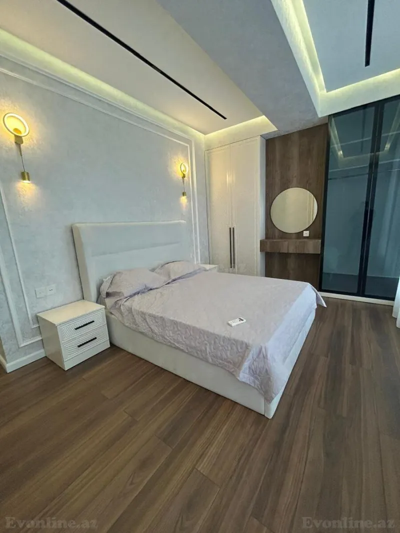 Kirayə verilir 3 otaqlı Mənzil Yeni tikili 110 m² Nərimanov r. - şəkil 6