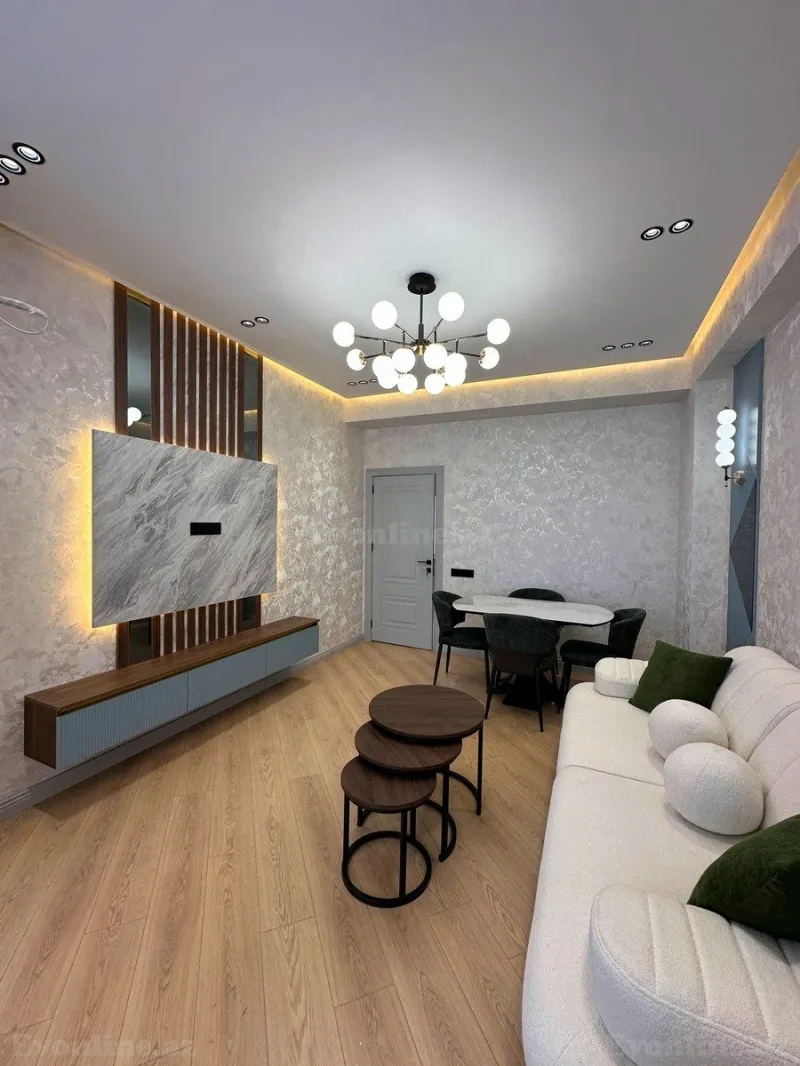 Satılır 2 otaqlı Mənzil Yeni tikili 55 m² Həzi Aslanov m. - şəkil 4