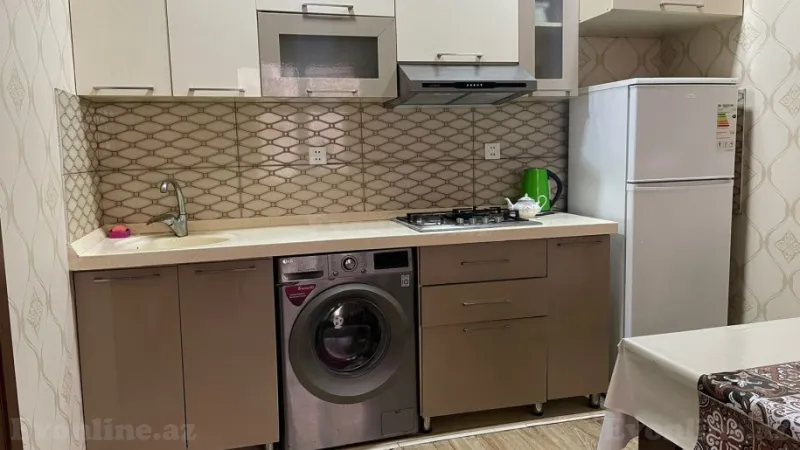 Kirayə verilir 2 otaqlı Mənzil Yeni tikili 60 m² Yeni Yasamal - şəkil 3