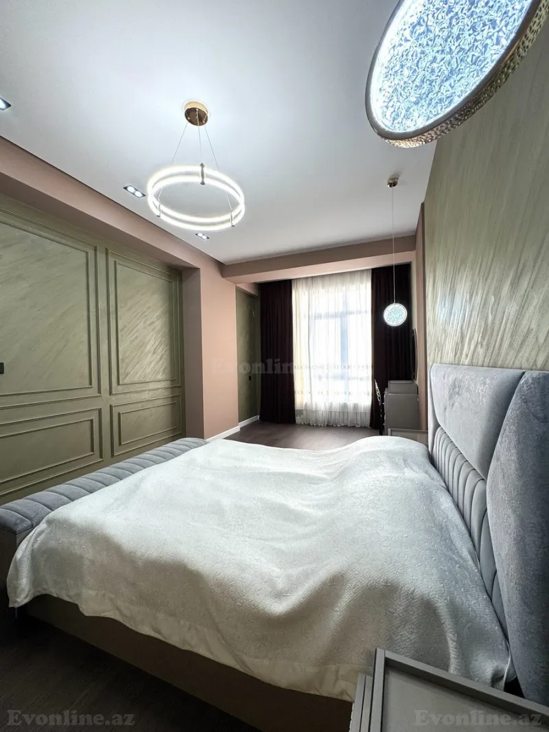 Kirayə verilir 2 otaqlı Mənzil Yeni tikili 85 m² İnşaatçılar m. - şəkil 2