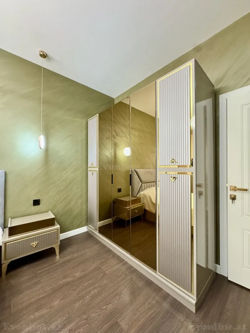 Kirayə verilir 2 otaqlı Mənzil Yeni tikili 85 m² İnşaatçılar m. - şəkil 5