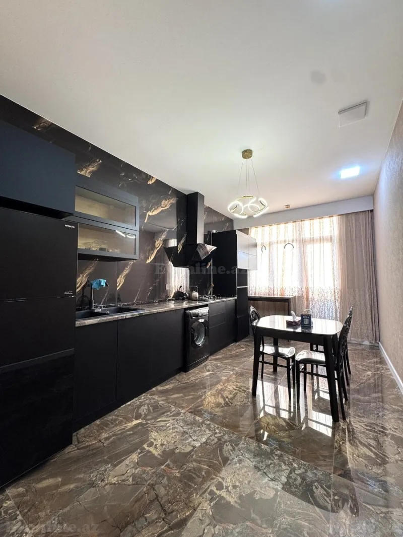 Kirayə verilir 2 otaqlı Mənzil Yeni tikili 85 m² İnşaatçılar m. - şəkil 15