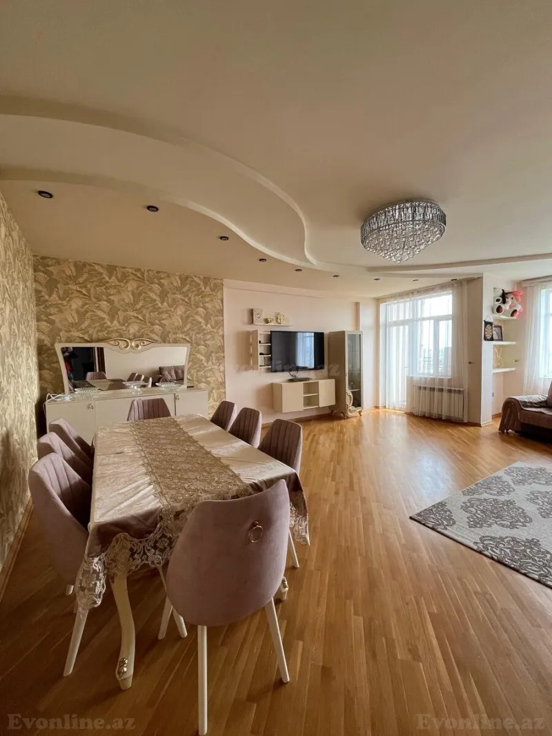 Satılır 3 otaqlı Mənzil Yeni tikili 137 m² Dərnəgül m. - şəkil 3