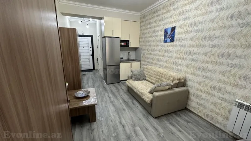 Kirayə verilir 1 otaqlı Mənzil Yeni tikili 45 m² Yasamal - şəkil 3