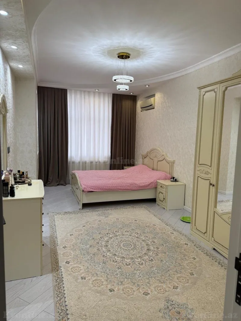 Satılır 3 otaqlı Mənzil Yeni tikili 128 m² Həzi Aslanov - şəkil 3
