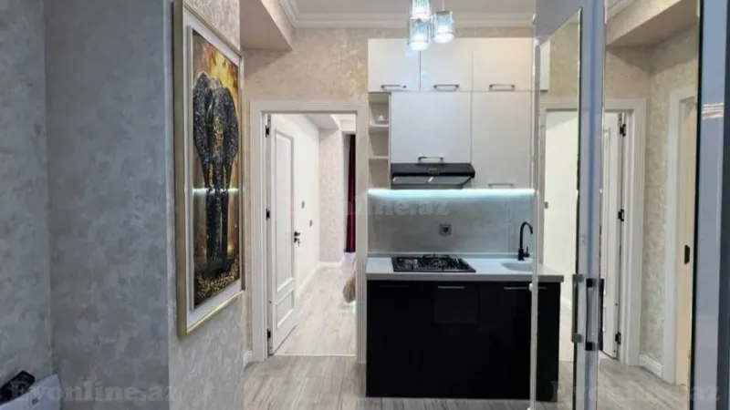 Kirayə verilir 2 otaqlı Mənzil Yeni tikili 50 m² Yasamal - şəkil 5