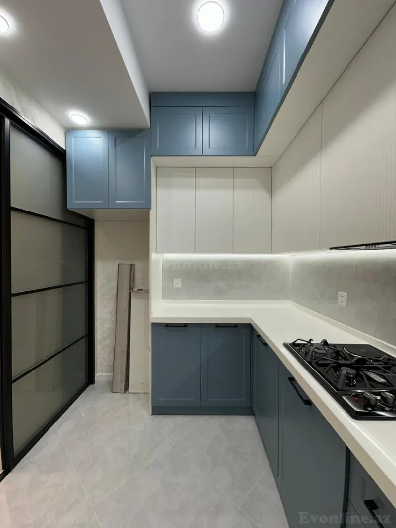 Satılır 3 otaqlı Mənzil Yeni tikili 83 m² Həzi Aslanov m. - şəkil 2