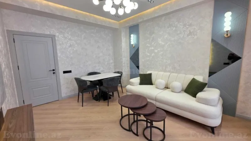 Satılır 2 otaqlı Mənzil Yeni tikili 55 m² Həzi Aslanov m. - şəkil 3