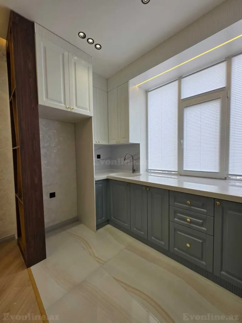 Satılır 2 otaqlı Mənzil Yeni tikili 55 m² Həzi Aslanov m. - şəkil 6