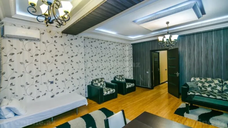 Kirayə verilir 3 otaqlı Mənzil Yeni tikili 120 m² Nəsimi m.