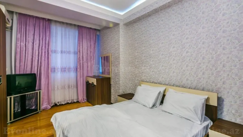 Kirayə verilir 3 otaqlı Mənzil Yeni tikili 120 m² Nəsimi m. - şəkil 12