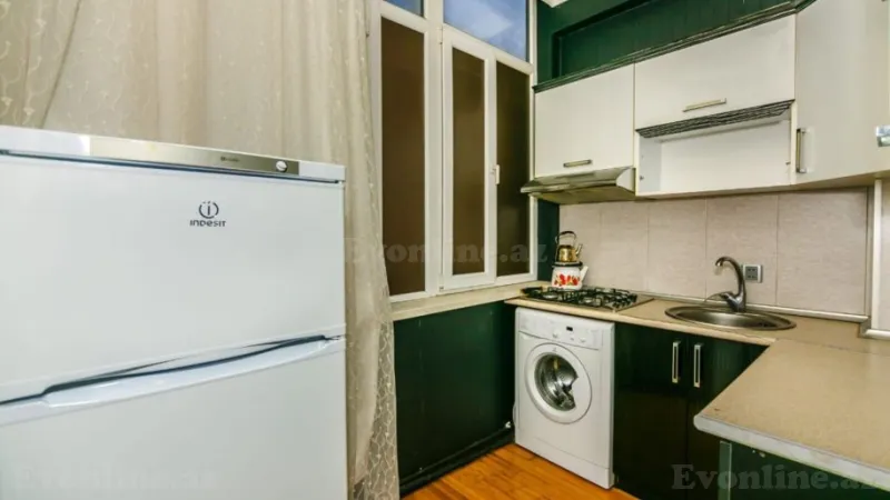 Kirayə verilir 3 otaqlı Mənzil Yeni tikili 120 m² Nəsimi m. - şəkil 19