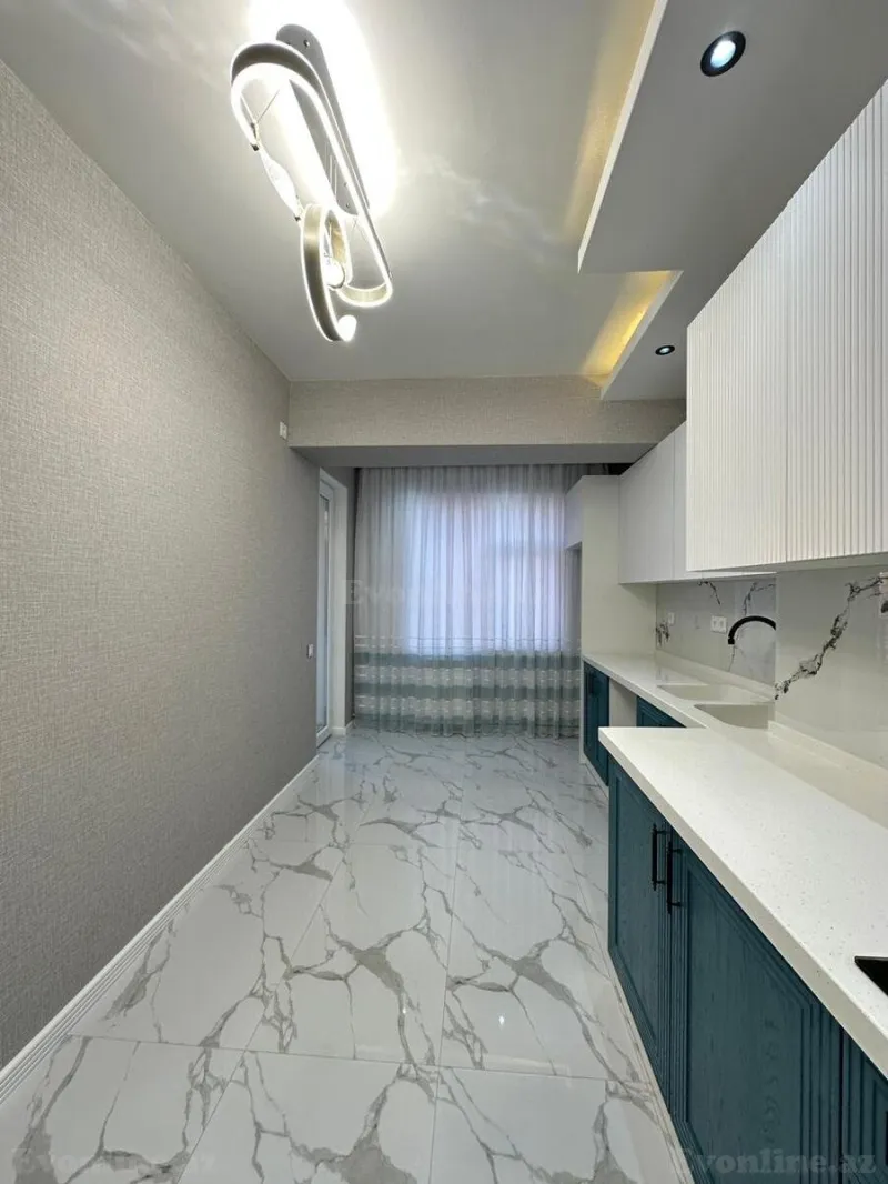 Satılır 2 otaqlı Mənzil Yeni tikili 80 m² Həzi Aslanov m. - şəkil 6