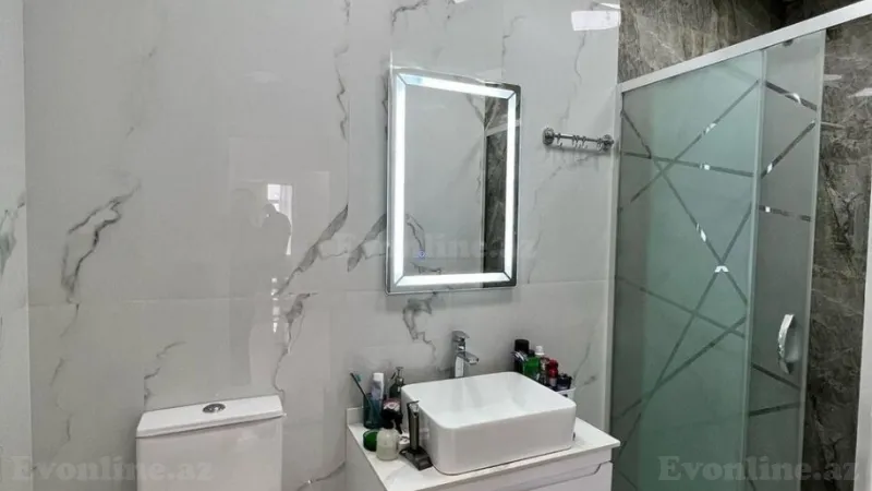 Satılır 2 otaqlı Mənzil Yeni tikili 90 m² 9-cu mikrorayon - şəkil 10