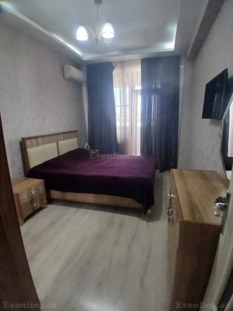 Kirayə verilir 2 otaqlı Mənzil Yeni tikili 80 m² Xətai m. - şəkil 3