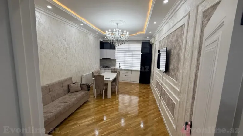 Kirayə verilir 2 otaqlı Mənzil Yeni tikili 62 m² Nəsimi r.