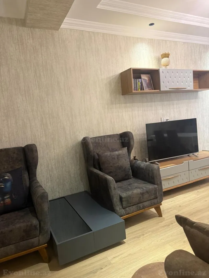 Kirayə verilir 2 otaqlı Mənzil Yeni tikili 100 m² Yeni Yasamal - şəkil 2