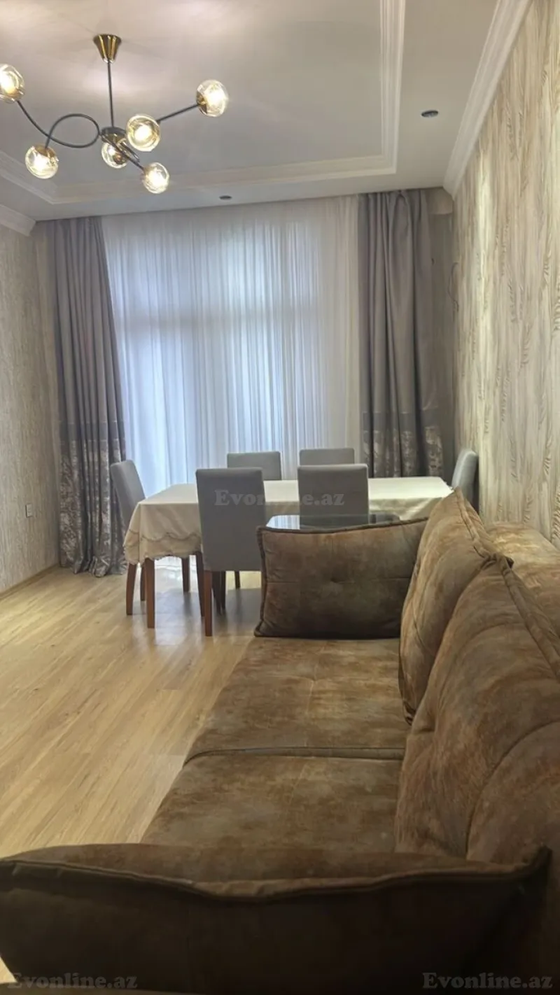 Kirayə verilir 2 otaqlı Mənzil Yeni tikili 100 m² Yeni Yasamal - şəkil 4