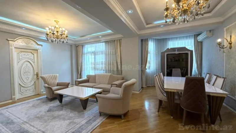 Satılır 3 otaqlı Mənzil Yeni tikili 155 m² Nərimanov r. - şəkil 2