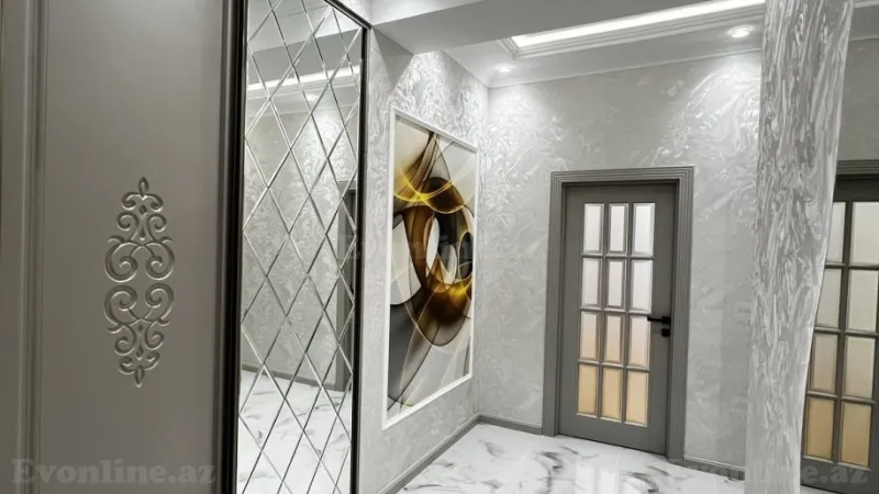 Satılır 3 otaqlı Mənzil Yeni tikili 92 m² Qara Qarayev m. - şəkil 4