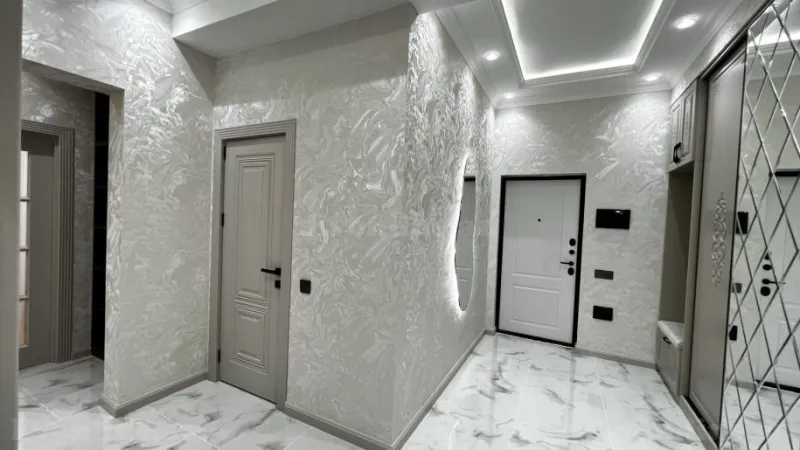 Satılır 3 otaqlı Mənzil Yeni tikili 92 m² Qara Qarayev m. - şəkil 5