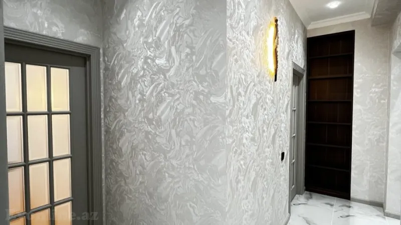 Satılır 3 otaqlı Mənzil Yeni tikili 92 m² Qara Qarayev m. - şəkil 14