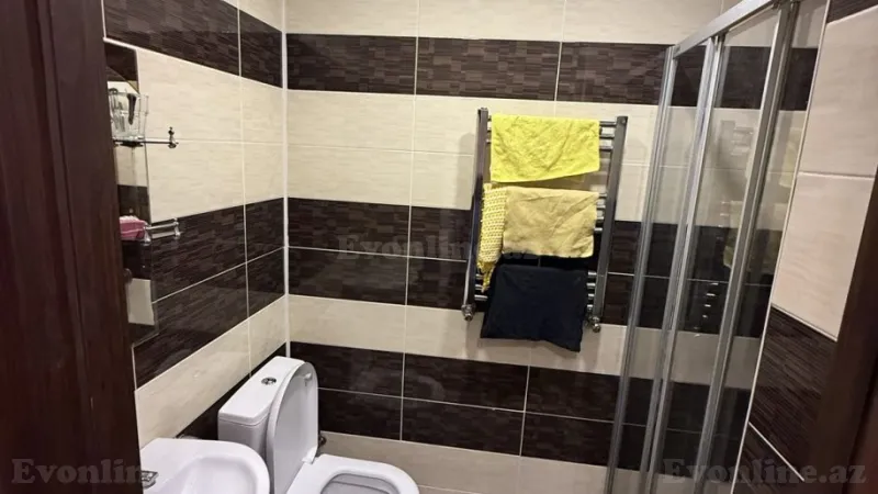 Kirayə verilir 2 otaqlı Mənzil Yeni tikili 45 m² Abşeron r. - şəkil 4