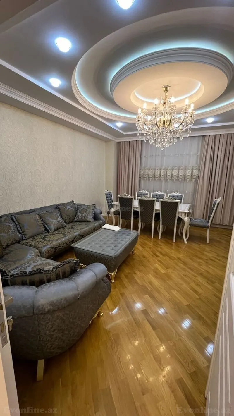 4 otaqlı Mənzil 154 m² Xətai r. Kirayə verilir