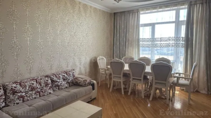 Kirayə verilir 3 otaqlı Mənzil Yeni tikili 140 m² Gənclik m. - şəkil 4