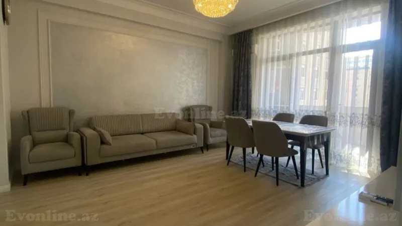 Kirayə verilir 2 otaqlı Mənzil Yeni tikili 80 m² 28 May m. - şəkil 2