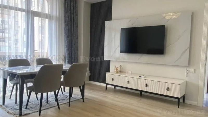 Kirayə verilir 2 otaqlı Mənzil Yeni tikili 80 m² 28 May m. - şəkil 3